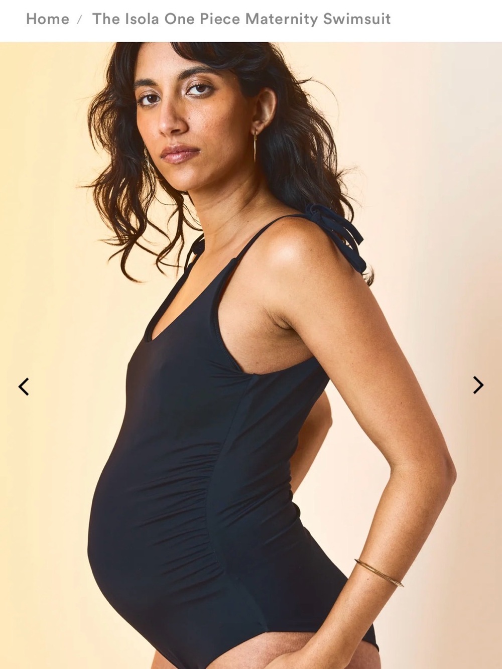 Hatch Isola One Piece Maternity Swimsuit